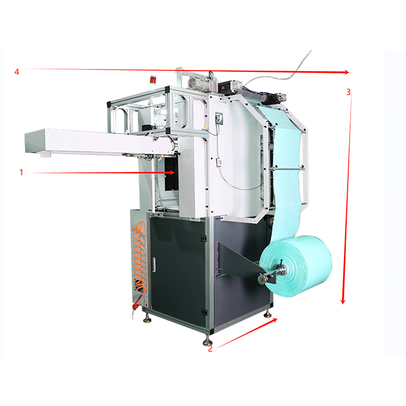 Factory High Quality Speed Automatic Diaper Pail Refill Bags Making Machine Baby Diaper Plastic Bag Making Machine 전자동 플라스틱 쓰레기 봉지 폴딩 기계