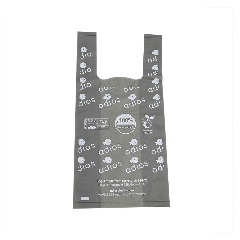 High Quality Eco Friendly Biodegradable Doggie Waste Bags Custom Logo Printed Pet Poop Bag For Dog