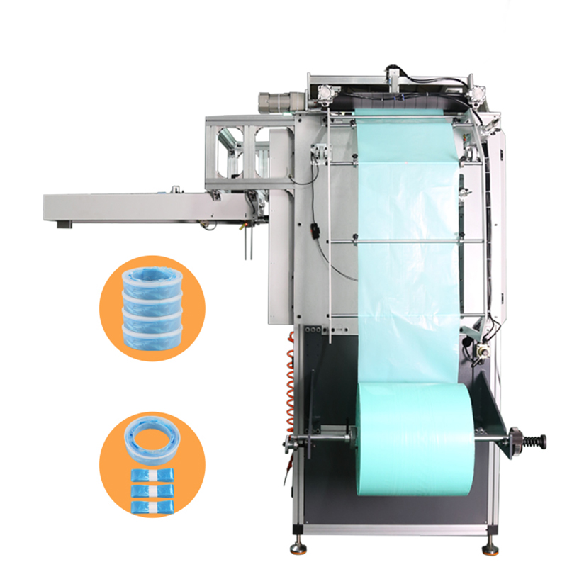 New High Speed Full Auto Rolling Garbage Bag Machine Household Large Size Diaper Pail Refill Bag Making Machine